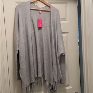 Lilly Pulitzer - Colina Cardigan - Swordfish Gray